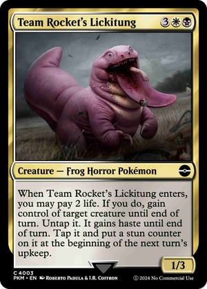 Team Rocket's Lickitung