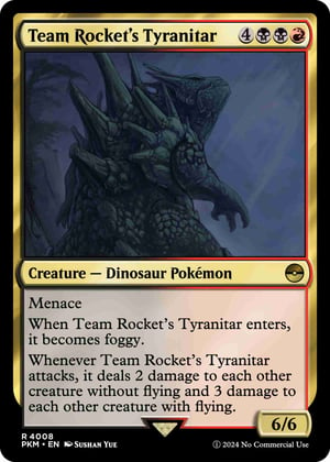 Team Rocket's Tyranitar