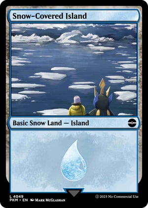 Snow-Covered Island