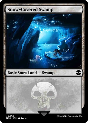 Snow-Covered Swamp